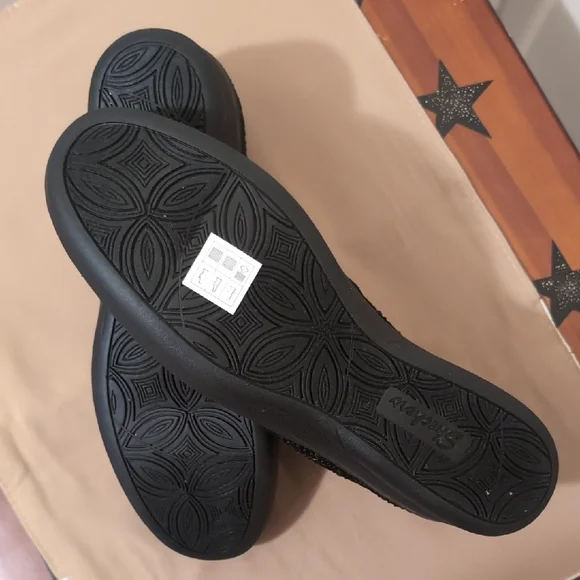 Skechers Black Slip-On Sneakers - Picture 6 of 8